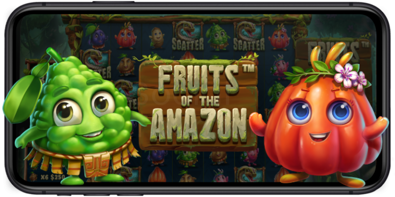 Fruits of the Amazon slot game